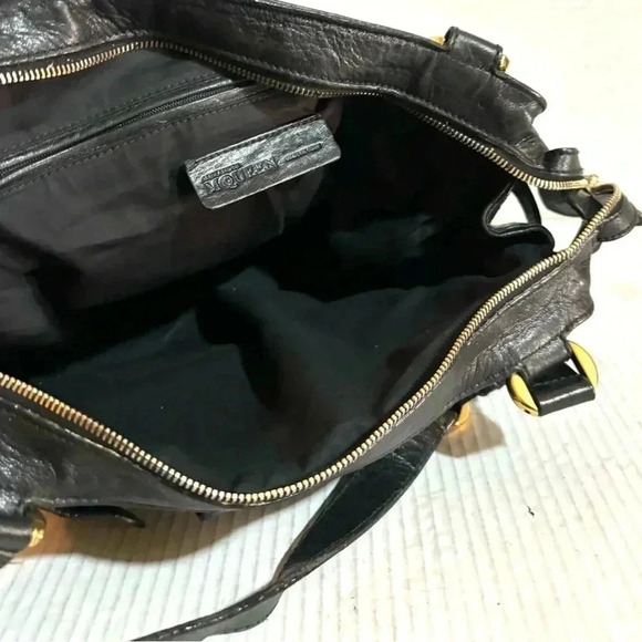 Alexander McOueen black leather satchel handbag - Picture 8 of 13